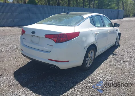 2013 Kia Optima Ex z USA, uszkodzony, nr VIN 5XXGN4A78DG162112